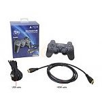 Sony-PS3-New-Owner-s-Kit-DualShock3-HDMI-Cable-USB-Cable-35-Free-shipping